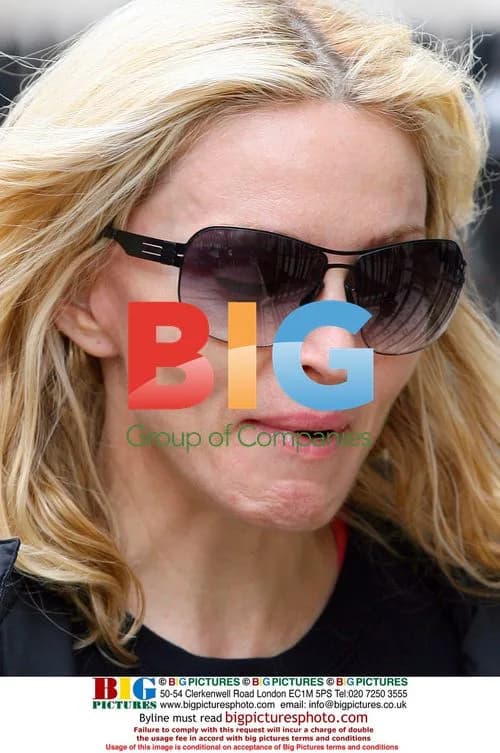 Madonna leaving the gym in London