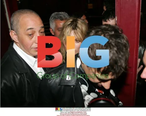 Kate Moss and Jamie Hince at Olympia venue gig
