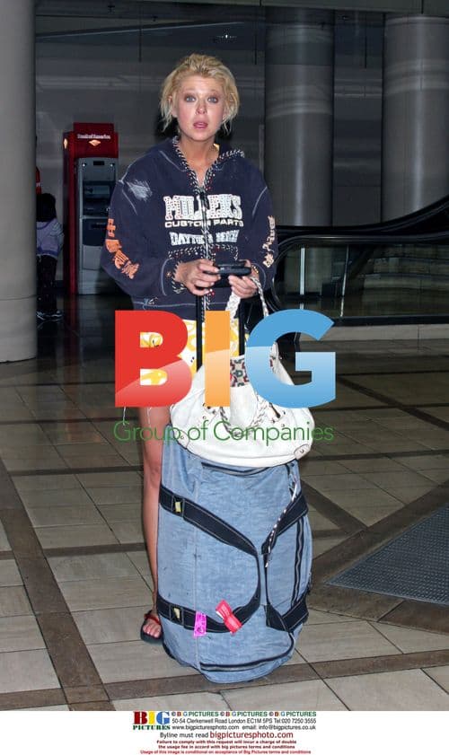 Tara Reid looks worse for wear at LAX