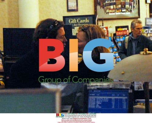 Uma Thurman and Arpad Busson Caught Kissing at Barnes & Noble