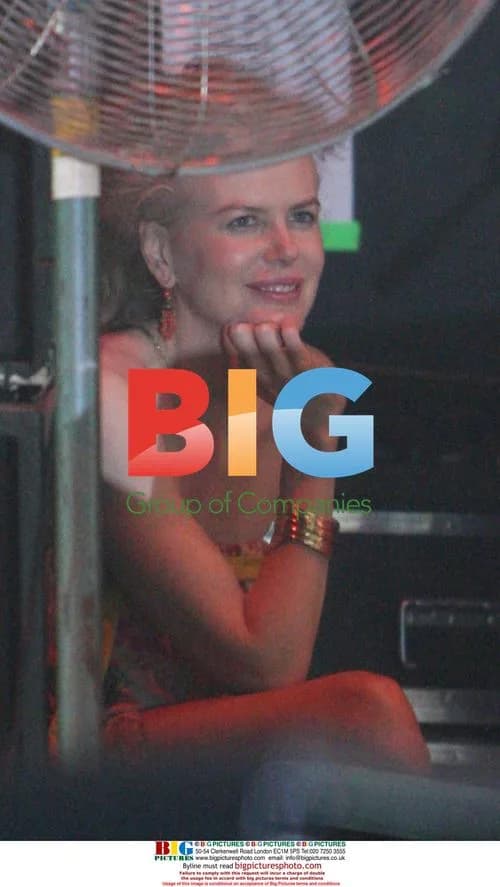 Nicole Kidman Backstage at Blue and Roots Festival