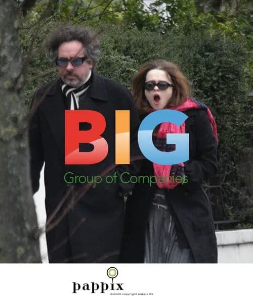 Tim Burton and Helena Bonham Carter Hold Hands in London