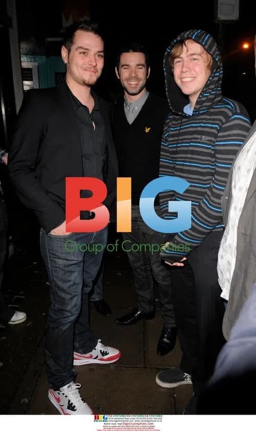 Matt Willis and James Bourne at Sugababes Afterparty