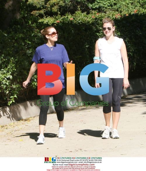 Lauren Conrad and Friend Work Out