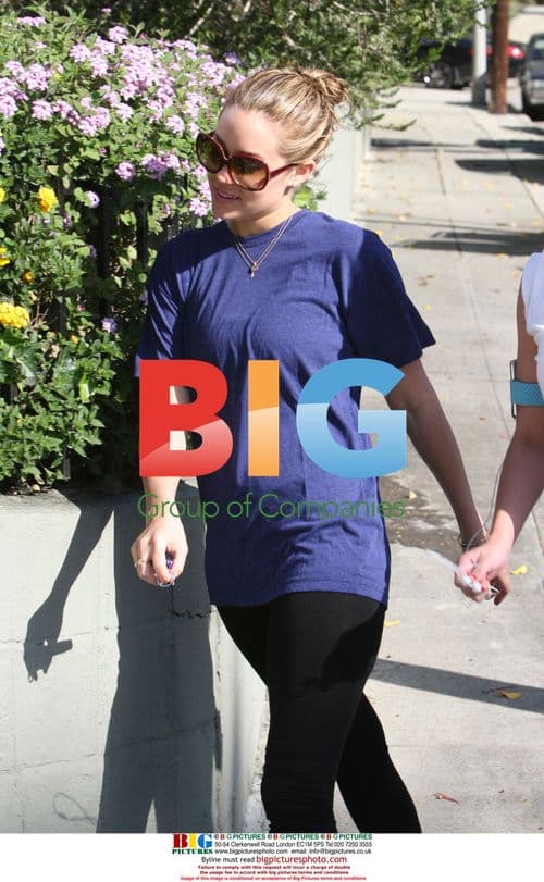 Lauren Conrad gets morning workout in LA