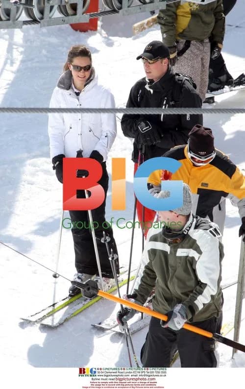 Prince William and Kate Middleton on Skiing Holiday