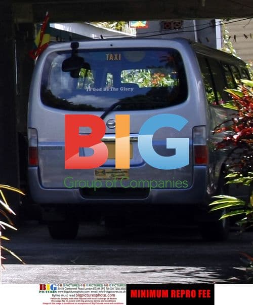 Lewis Hamilton and family in Grenada