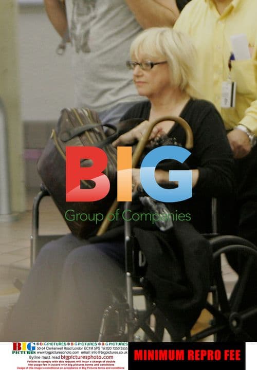 Richard Madeley and Judy Finnigan arrive at Easter holiday