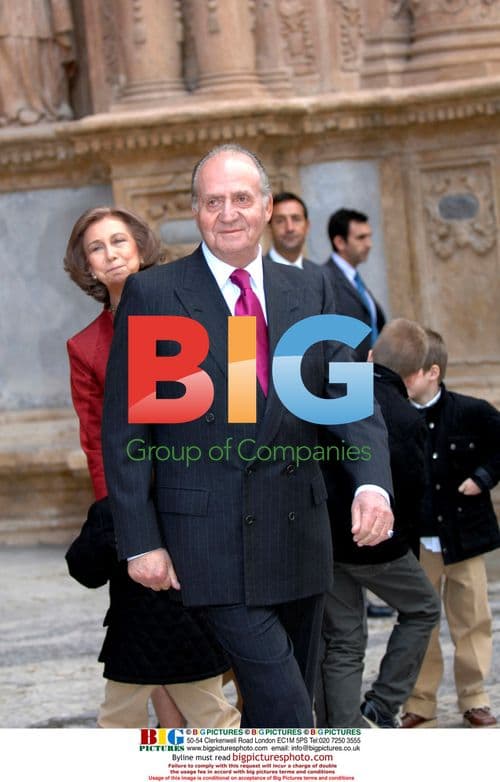 Spanish Royal Family at Easter Mass