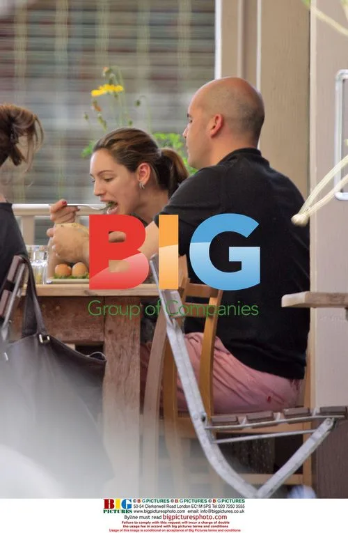 Billy Zane and Kelly Brook brunch in West Hollywood