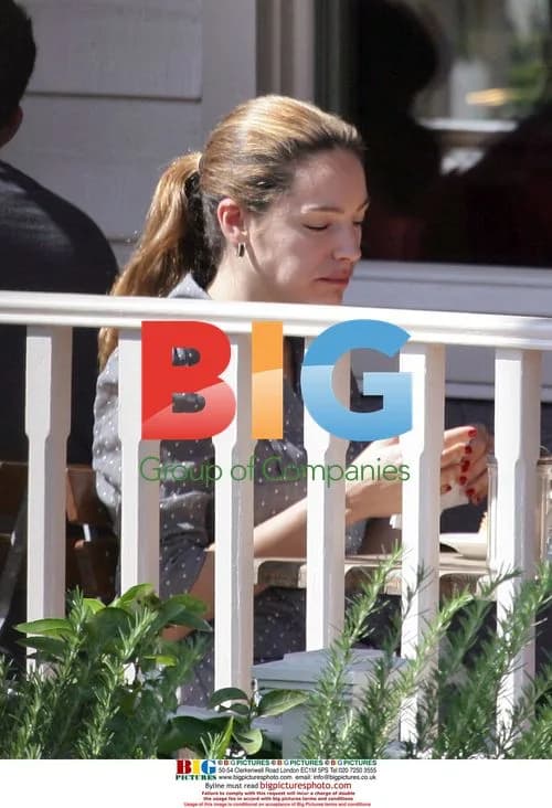 Billy Zane and Kelly Brook at Le Pain Quotidien