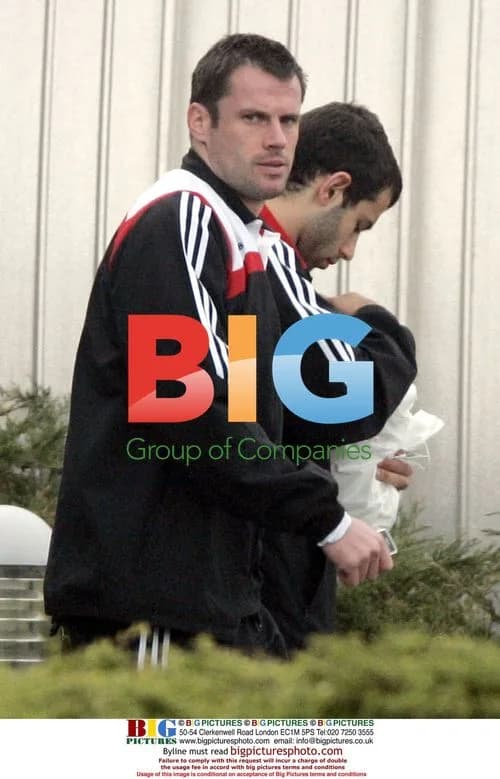 Liverpool Midfielder Mascherano Arrives at Training