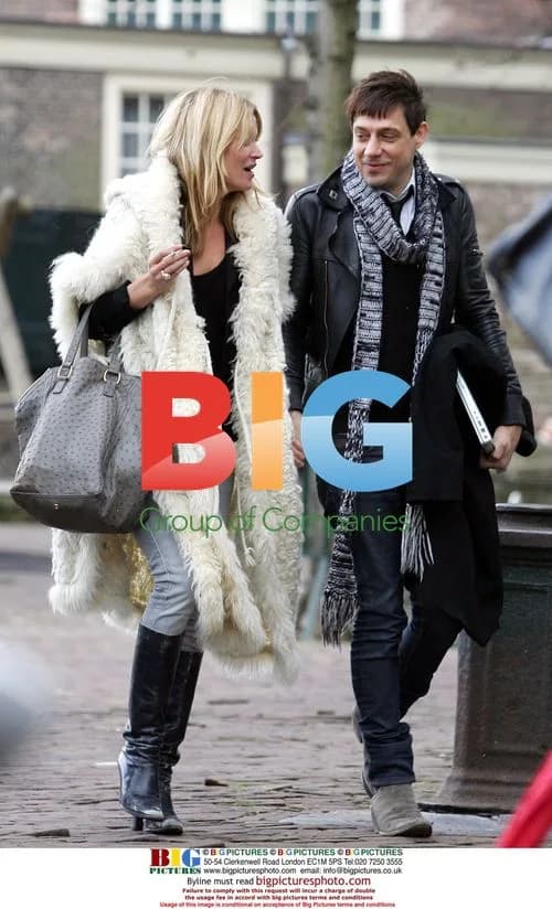 Kate Moss and Jamie Hince in Amsterdam