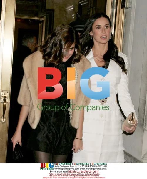 Demi Moore and Tallulah Belle Willis