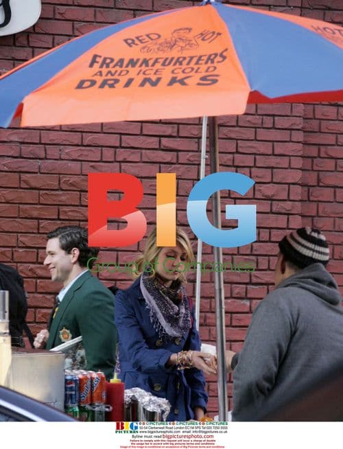 Taylor Momsen on Gossip Girl Set