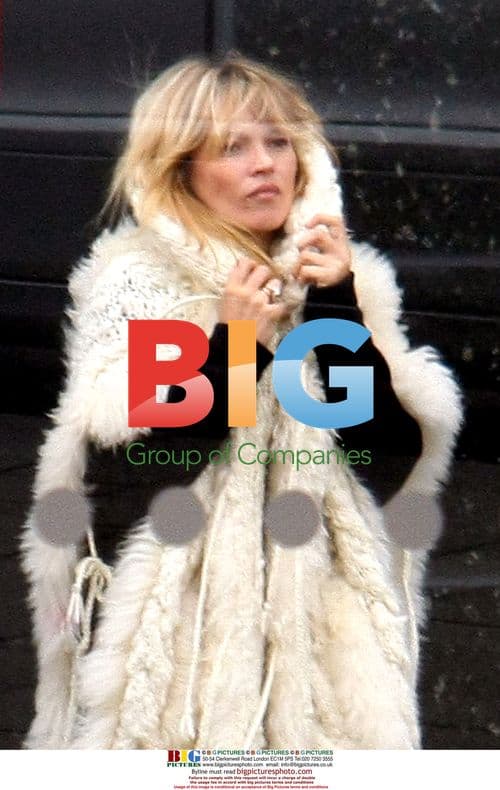 Kate Moss arrives in Amsterdam