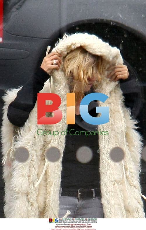 Kate Moss Arrives in Amsterdam