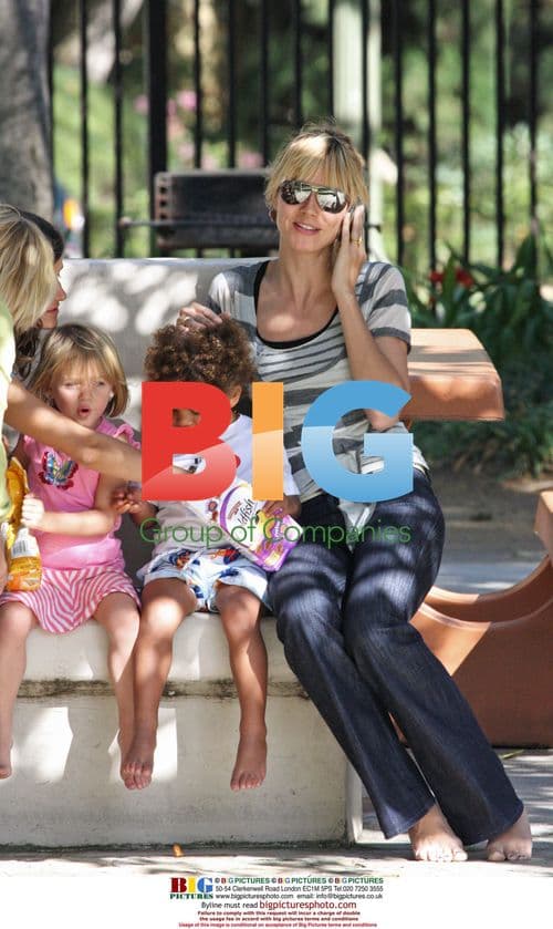 Heidi Klum's Family Day at the Park