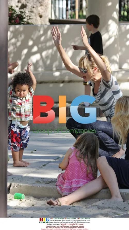 Heidi Klum and Family at the Park