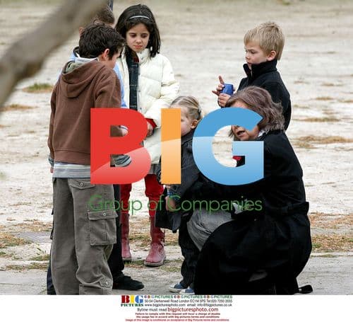 Queen Sofia of Spain with grandchildren