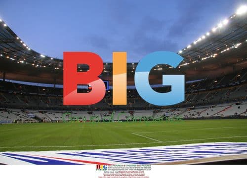 Beckhams at France vs England Match