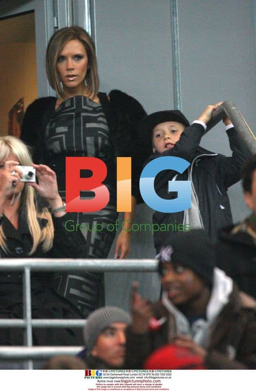 Victoria Beckham at France vs England match