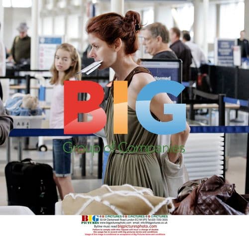 Debra Messing Departs LAX