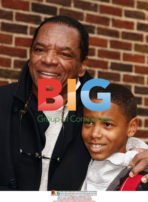 John Witherspoon and son on 'Late Show'