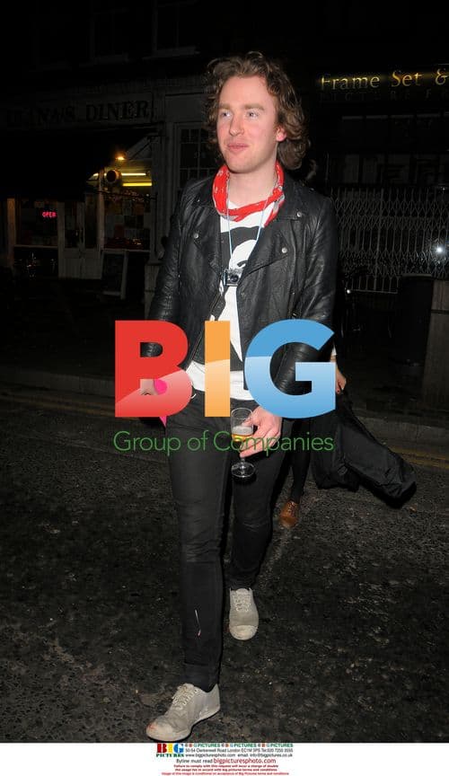 Peaches Geldof says goodbye to Philip Colbert in London