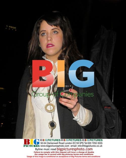 Peaches Geldof performs with Rodnik in London