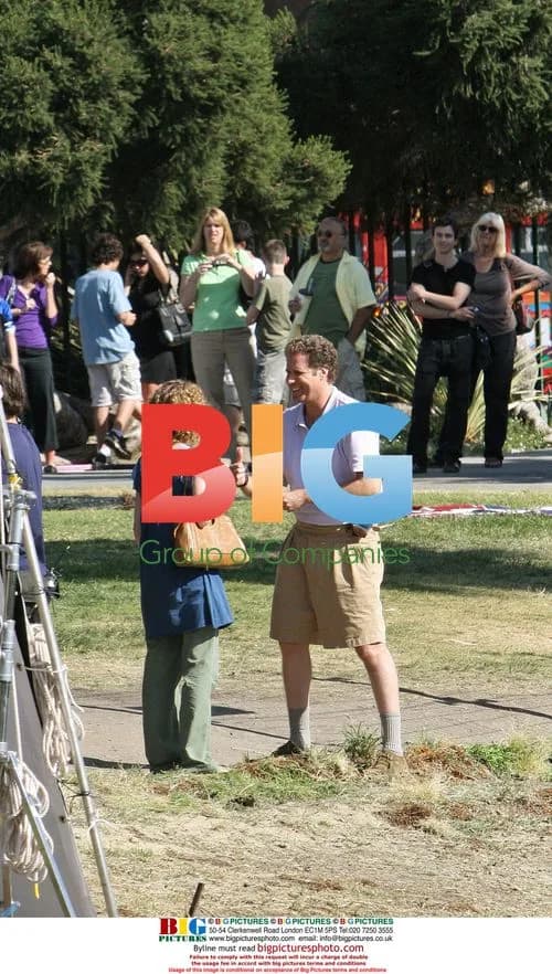 Will Ferrell on 'Land of the Lost' film set