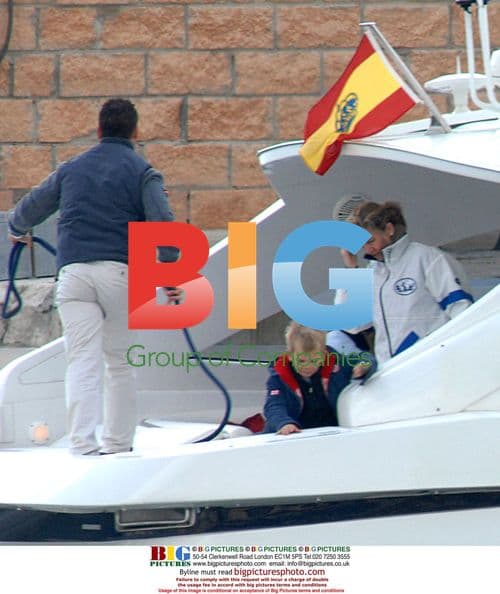 Royals Cristina and Urdangarin Boat Outing