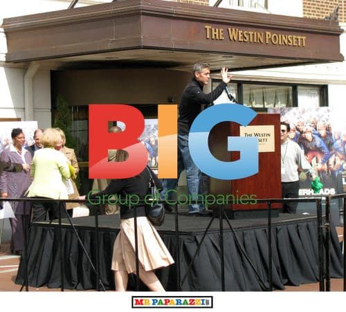 George Clooney receives Key to Greenville, SC