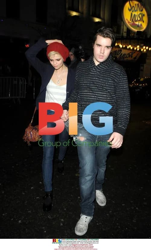 Pixie Geldolf leaving Movida Night Club