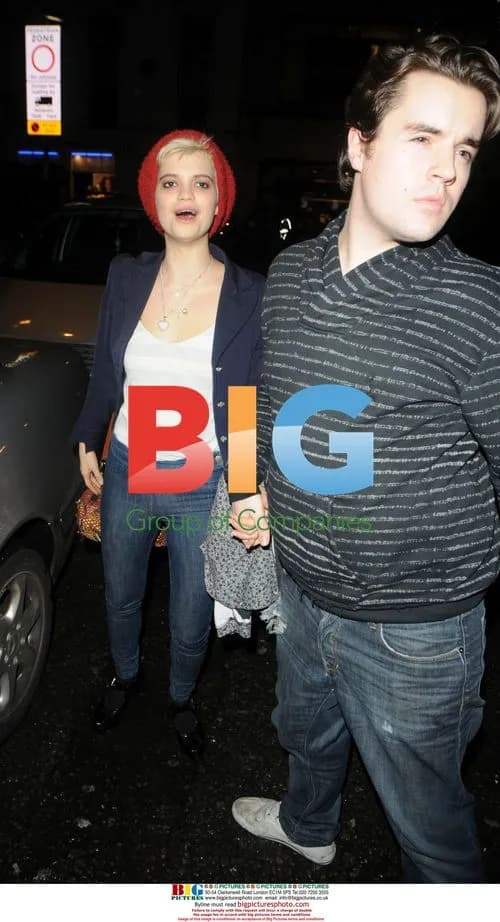 Pixie Geldolf leaving Movida Night Club