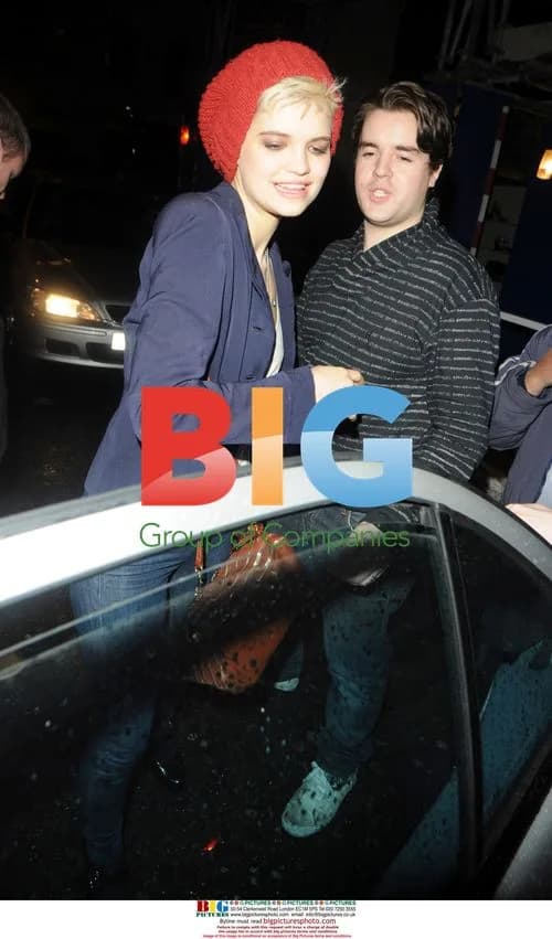 Pixie Geldolf leaving Movida Night Club