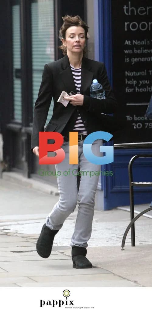 Sara Macdonald out and about in London