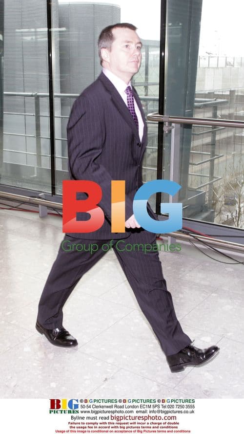 BA CEO Willie Walsh at Heathrow