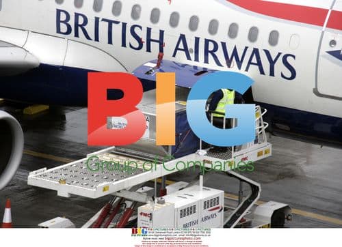 B.A. Chief Executive Willie Walsh at Heathrow