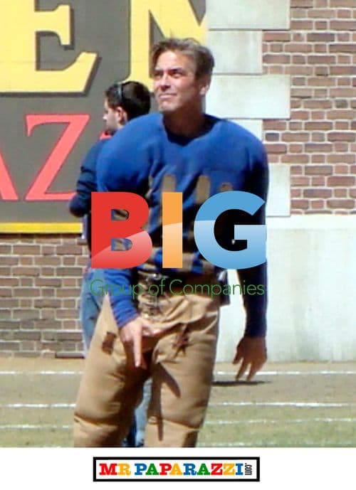 George Clooney filming "Leatherheads"