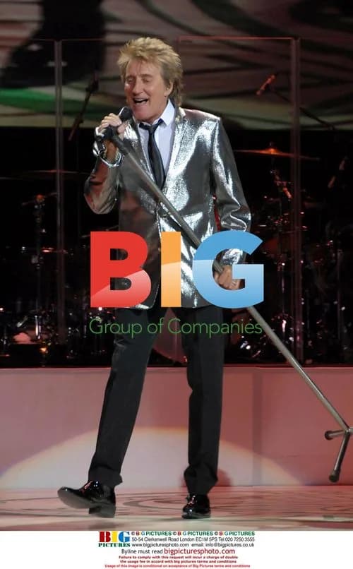 Rod Stewart Performs in Guadalajara
