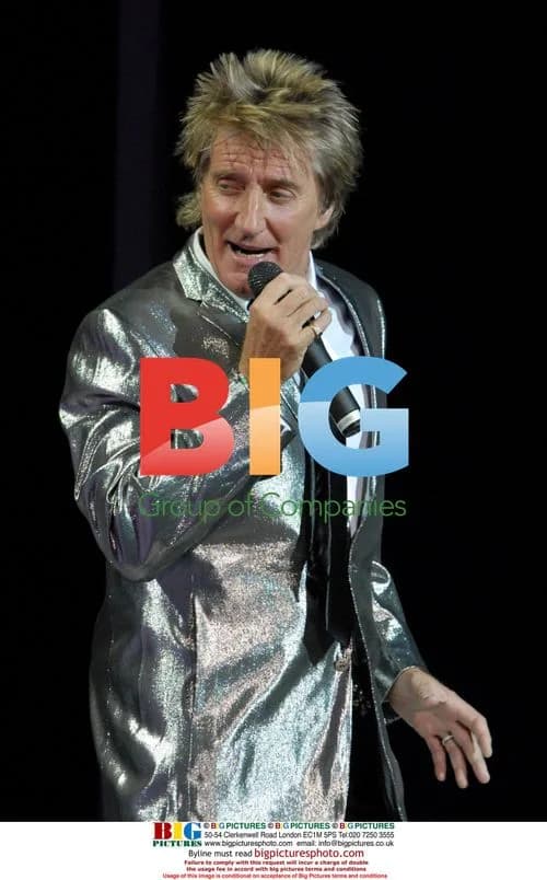 Rod Stewart concert in Guadalajara, Mexico