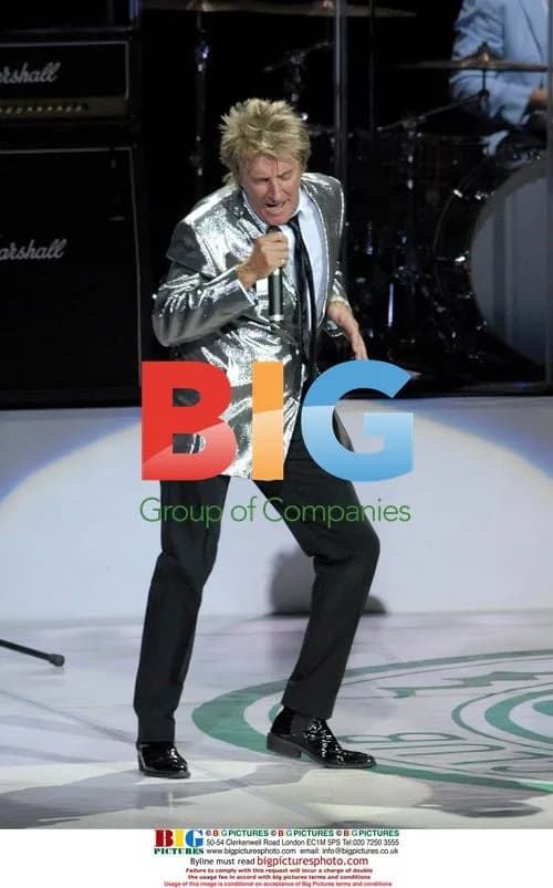 Rod Stewart performs in Guadalajara