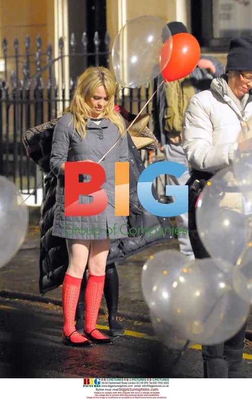 Duffy shooting music video in London
