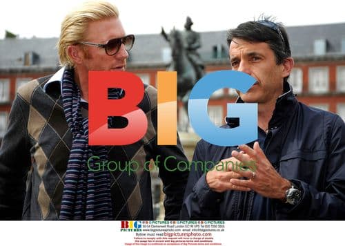 Tennis Players Tour Madrid Old Town