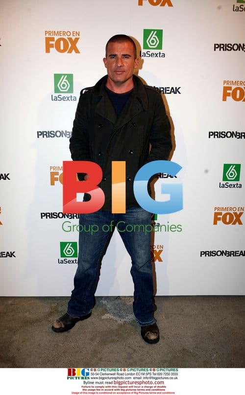 Dominic Purcell in Madrid Fox Party
