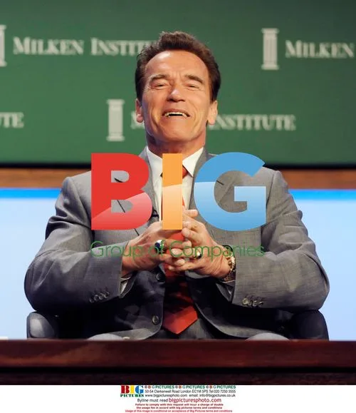 Arnold Schwarzenegger at Milken Institute Conference