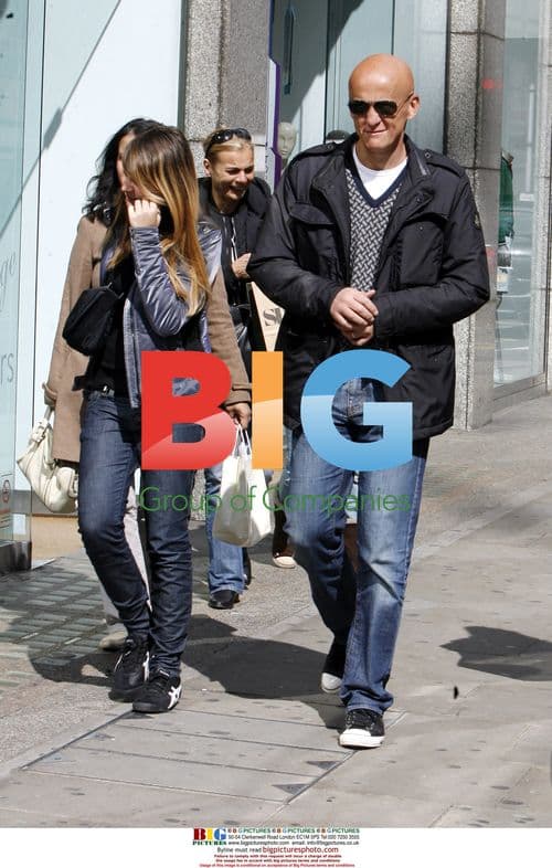 Retired Italian Referee Pierluigi Collina Shopping in London