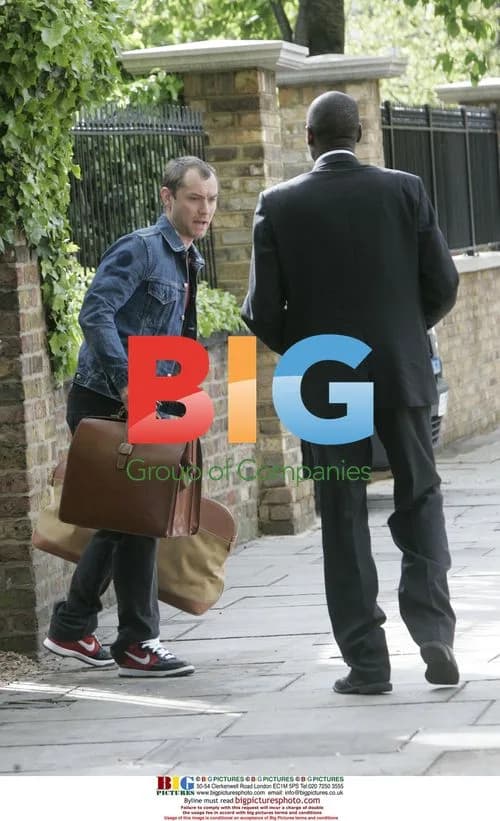 Jude Law Waiting for Lift, London
