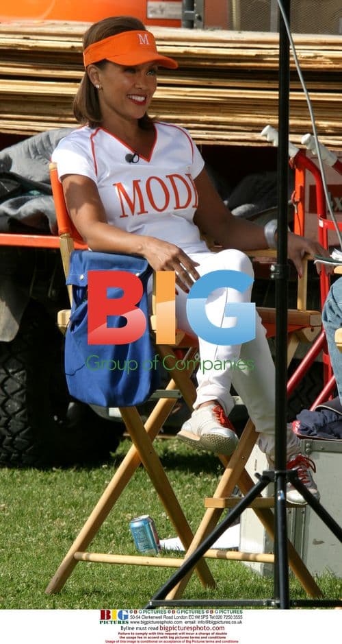 Ugly Betty Cast Filming Baseball Scene